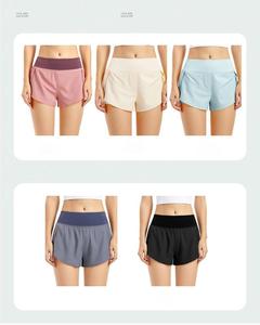 "Pantalones cortos deportivos Fitness para mujer, pantalones calientes de verano, antideslumbrantes, informales, de secado rápido, para correr, Yoga, entrenamiento, pantalones deportivos transpirables" - Product Image 3