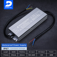 Controlador de Luz LED de 50W para Reflector, Resistente al Agua IP67, Accesorios de Iluminación, Fuente de Alimentación Conmutada LED