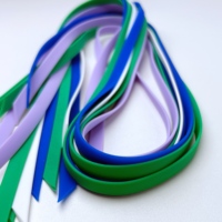Corde antistatique ignifuge de silicone, bande de silicone d'ion négatif, approvisionnement de fabricant imperméable et coloré