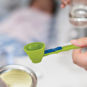 No Spill Measuring Spoon Funnel Preparation of <b>Protein</b> Powder Workout & Sports Drinks Baby Formula & Kcup Refill Mess & Spill - Product Image 3