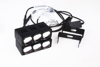 Projecteurs avant en aluminium Senlo X3, feux auxiliaires de nuit pour Fj Cruiser, projecteur de toit, accessoires pour moto