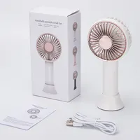 Özel masa standı şarj edilebilir pil taşınabilir hava soğutma usb mini fan