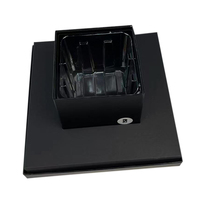 Boîte cadeau en carton de qualité pour fleurs, boîte transparente en PVC pour arrangement floral pour la Saint-Valentin