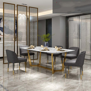China barato moderno blanco juegos de comedor muebles de mesa y silla banquete - Product Image 2
