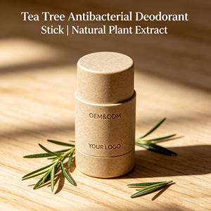 <span class=keywords><strong>Déodorant</strong></span> en stick antibactérien à <span class=keywords><strong>l</strong></span>'<span class=keywords><strong>arbre</strong></span> à thé, formule aux extraits naturels, sûr et doux, approvisionnement en gros sous marque privée - Product Image 1