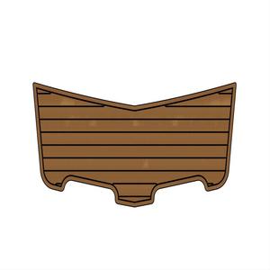 Plancher en teck EVA MasterCraft X-14 2007, très vendu, pour yacht, marine, design moderne en bois carré, installation facile par clic pour une utilisation en extérieur - Product Image 1