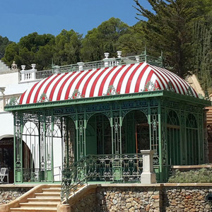 Outdoor Prefab Gietijzeren Pavilion <span class=keywords><strong>Pergola</strong></span> - Product Image 6