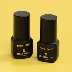 Fournitures pour extensions de cils Pinky Leem, colle à cils LED, colle ultra noire la plus vendue, séchage en 1 seconde, vente en gros pour salon - Product Image 5