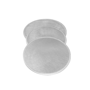 Tùy chỉnh siêu dày đặc 304/316 thép không gỉ lọc lưới đĩa tròn lưỡi dệt dây lưới màn hình đĩa - Product Image 2
