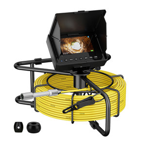 Moniteur couleur TFT 4,3 pouces, caméra d'inspection de <span class=keywords><strong>canalisation</strong></span> d'égout <span class=keywords><strong>10M</strong></span>, mini caméra 17mm, carte 16 Go, DVR, étanche IP68, vision nocturne, <span class=keywords><strong>canalisation</strong></span> d'égout - Product Image 1
