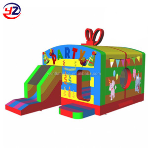 <span class=keywords><strong>Happy</strong></span> <span class=keywords><strong>hop</strong></span> animal theme inflatable combos rabbit inflatable castle jumping - Product Image 2