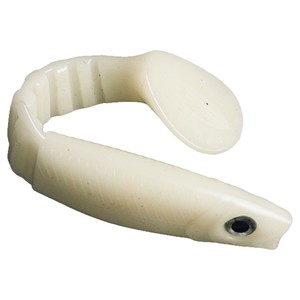 Señuelo de pesca de plástico blando con cola de paleta para pesca de lubina en aguas medias 0102030405 YJL205 - Product Image 1