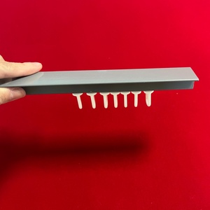 Crochets coulissants pour <span class=keywords><strong>tringle</strong></span> à rideaux, en plastique blanc, robustes, glisse fluide, pour accessoires de fenêtre et de <span class=keywords><strong>porte</strong></span> - Product Image 5