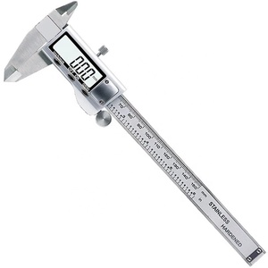 Metaal Roestvrij Staal Elektronische Schuifmaat Hoge Precisie <span class=keywords><strong>0</strong></span>.01Mm Micrometer Meten <span class=keywords><strong>0</strong></span>-150Mm - Product Image 1
