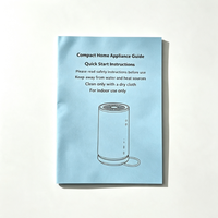 Brochure imprimée en couleur personnalisée avec reliure piquée à cheval, impression de livrets explicatifs clairs pour guide de démarrage rapide des appareils électroménagers