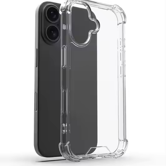 1.5MM Coque Telephone Cellphones Mobile Cases Smartphone Clear Phone Mobile Cases for iPhone 14 15 16 Pro Max