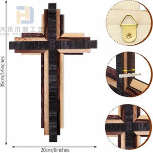 <span class=keywords><strong>Cruz</strong></span> <span class=keywords><strong>de</strong></span> madera cristiana religiosa Decoraciones <span class=keywords><strong>de</strong></span> pared 3D Multicolor Triple apilado <span class=keywords><strong>Cruz</strong></span> <span class=keywords><strong>de</strong></span> madera decorativa para <span class=keywords><strong>la</strong></span> decoración <span class=keywords><strong>de</strong></span> <span class=keywords><strong>la</strong></span> iglesia del hogar - Product Image 2