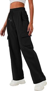 Comodo7 Pantalon de survêtement cargo personnalisé pour femme Jogging large de haute qualité avec logo de poches à la taille - Product Image 3