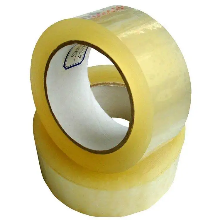 Water Proof Acrylic Bopp Adhesive Yellowish Tape Packing Tape