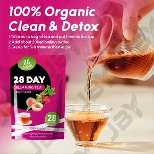 JBY Té de Hierbas Personalizado para Limpieza y Adelgazamiento de 28 Días, Mezcla para el Bienestar Digestivo y Desintoxicación Natural, Fórmula Vegana para Adultos - Product Image 4