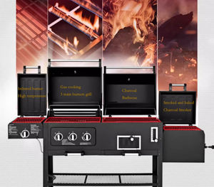 Parrilla Comercial de Gas y Carbón para Exterior <span class=keywords><strong>BBQ</strong></span> - Product Image 3