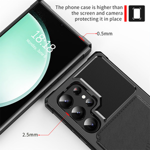Étui portefeuille magnétique en cuir PU pour <span class=keywords><strong>Samsung</strong></span> S26 S25 S24 S23 S22 S21 S20 Note20 Ultra + FE S10 Plus <span class=keywords><strong>S10e</strong></span>+ avec porte-cartes et rabat - Product Image 5