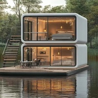 Cabine Apple modulaire préfabriquée de 20 pieds pour entrepôt, transport et bureau portable