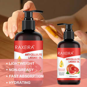 Marque privée 100% naturel raffermissant la peau <span class=keywords><strong>Anti</strong></span> <span class=keywords><strong>Cellulite</strong></span> crème Massage huile pour le corps - Product Image 6