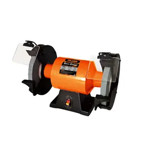 Allwin Penggiling Benchtop Motor Tugas Berat, Gerinda Bangku 10 Inci 1 Hp dengan Dasar Besi Cor