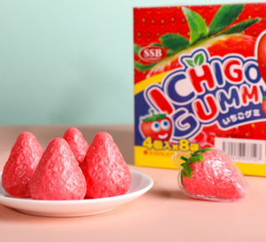 סוכריות גומי תות 4D - סוכריות רכות במילוי מיץ תות עסיסי - Product Image 5