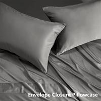 Parure de draps rafraîchissante ultra douce 100 % viscose de bambou avec drap-housse à poches profondes pour la vente en gros