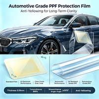 Film hydrogel TPU+EPU 2-en-1 brillant HD transparent de 120x180mm et 0,19mm d'épaisseur pour machines de découpe de protecteurs d'écran
