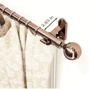 Luxury Modern Style Curtain Rod Home Hall Using Curtain Rod Set