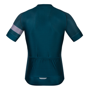 Conjunto de Jersey y Culotte de <span class=keywords><strong>Ciclismo</strong></span> de Manga Corta Transpirable y Reflectante para Niños, con Logotipo y Color Personalizados OEM, MOQ Bajo - Product Image 4