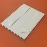 Boîtes d'expédition pliantes personnalisées à couvercle rabattable, en carton double gris, avec ruban et estampage à chaud doré, pour e-commerce, chaussures, vêtements, Noël