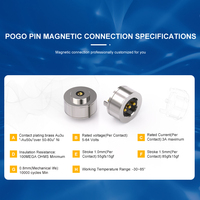 Cable USB Automotriz POMAGTOR de Alta Eficiencia, 10 mm, 3 Pines, Macho y Hembra, Cargador Magnético Portátil para Reloj Inteligente, Adaptador de Carga