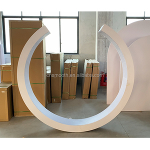 Chất Lượng Cao Vàng Vòng PVC <span class=keywords><strong>Acrylic</strong></span> Backdrop Đám Cưới Hiển Thị <span class=keywords><strong>Balloon</strong></span> Flower Đứng Cho Đám Cưới - Product Image 5