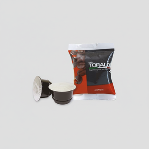Toraldo Cremosa, Juego de 100 Cápsulas Compatibles con Caffitaly, con Componentes Desechables de Metal, Plástico y Cerámica, Tapas de 0.14/Cápsula - Product Image 2