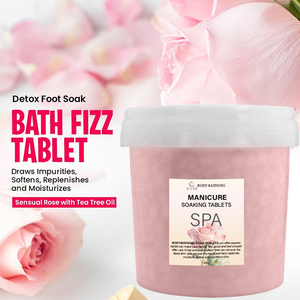 Prix d'usine, vente en gros directe, boules effervescentes pour spa des pieds aux senteurs fortes, hydratantes, à dissolution rapide dans l'eau, pour manucure et pédicure, 100% naturelles - Product Image 4