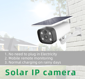Jianvision telecamera di sicurezza professionale CCTV per esterni 5W pannello solare PIR Wifi sensore 4 batterie 12m bidirezionale di rete Audio - Product Image 5