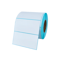 Étiquettes de code-barres thermiques directes Rouleau de papier autocollant thermique direct 60*40mm ,800 pièces par rouleau