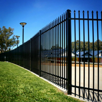 Panneaux de clôture en aluminium JG Fence Easy Install Australia - Faible entretien, durables, imperméables, antirouille, écologiques, modélisation 3D