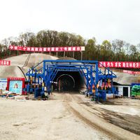 Chariot porte-câbles autopropulsé en acier Q235 de fabrication chinoise avec système hydraulique importé pour le coulage de béton dans les tunnels routiers (GaoFei)