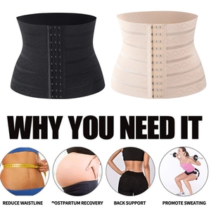 3076 donne vita Cincher Body Shaper perdita di peso corsetto addominale modellazione cintura Sport cintura allenamento più sottile sudore bruciagrassi - Product Image 2