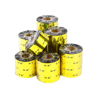 LTLL En gros Compatible Rouleau unique 300M TTR Wax Resin Wash Mixed Multifonctionnel pour Imprimante d'étiquettes à transfert thermique