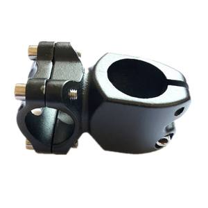 Bicycle Stem 25.4mm Steerer <b>Tube</b> Aluminum Black Durable Mountain <b>Bike</b> Road <b>Bike</b> Fixed Gear Balance <b>Bike</b> Handlebar Clamp - Product Image 1