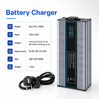 Chargeur de batterie certifié CE 700W, sortie multi-tension 29.2V 58.4V 73V 87.6V