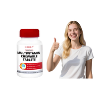 Comprimés de vitamine C à croquer, complément alimentaire, stimulant immunitaire, blanchissant la peau, multivitamines VC VE pour adultes, fabrication en usine, OEM