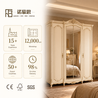 Solution de Projet de Dressing sur Mesure de Luxe Style Français pour Chambre Principale