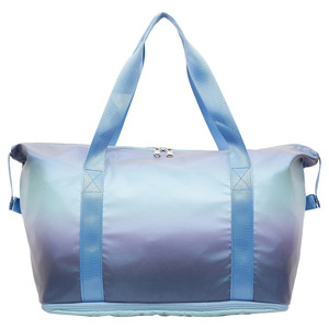 Sac à main multi-couleurs à grande capacité avec logo personnalisé, sac à bandoulière, sac de voyage perlé pour femmes, sac de voyage en coton matelassé - Product Image 4